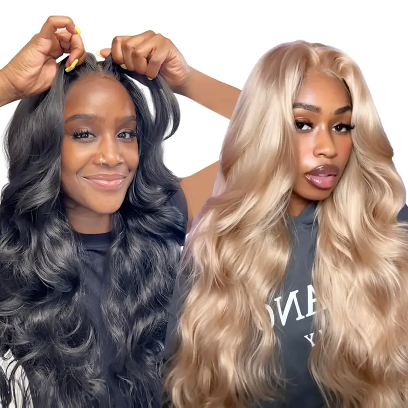 Ready to Wear 13x6 Glueless Wigs | Curly, Body Wave, Yaki Straight Wig | Pre Plucked Natural Hairline, Tiny Knots Frontal Lace Wigs | Mix & Match Styles for Instant Glow-Up #DealsForYouDays