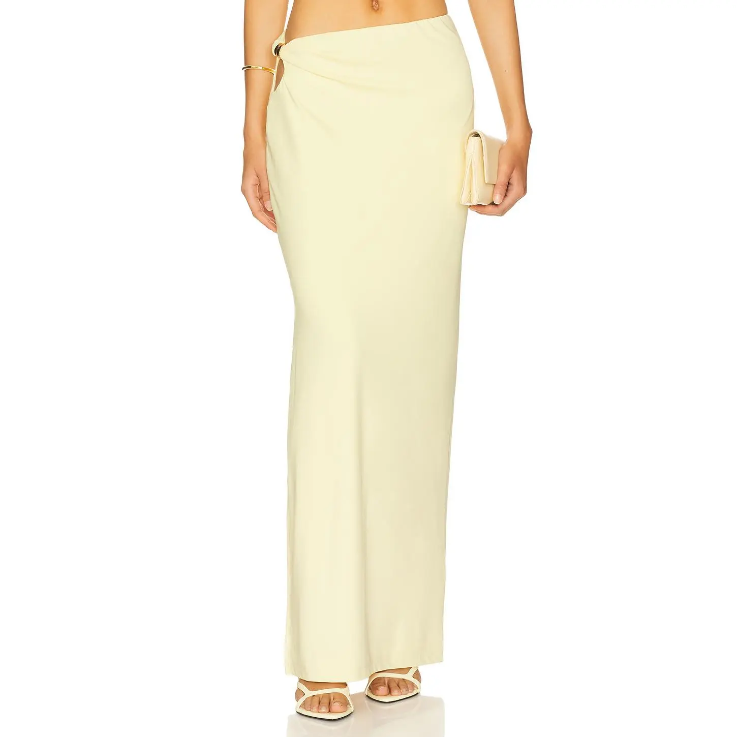 SNDYS x REVOLVE Baylee Skirt in Panna Cotta