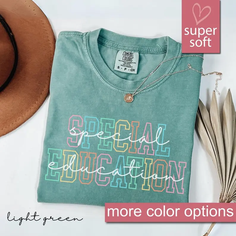 Comfort Colors Special Education Teacher Shirts, Special Education Teacher Gifts, Sped Teacher Shirt