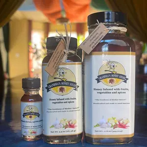 Infused Honey - Sweet Flavor - Ideal for Cooking & Baking - Natural Ingredients - Versatile Culinary Use Flavor