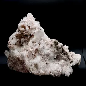9.5in 8.5LB XL Pink Faden Quartz x Lemurian Crystal Cluster, Collectors Specimen, Colombia
