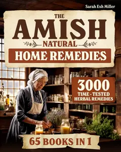 The Amish Natural Home Remedies: 3000 Time-Tested Herbal Remedies for Your Family’s Well-Being | Embrace Amish Wisdom and Preserve Generations of Herbal Knowledge Passed Down Through Families