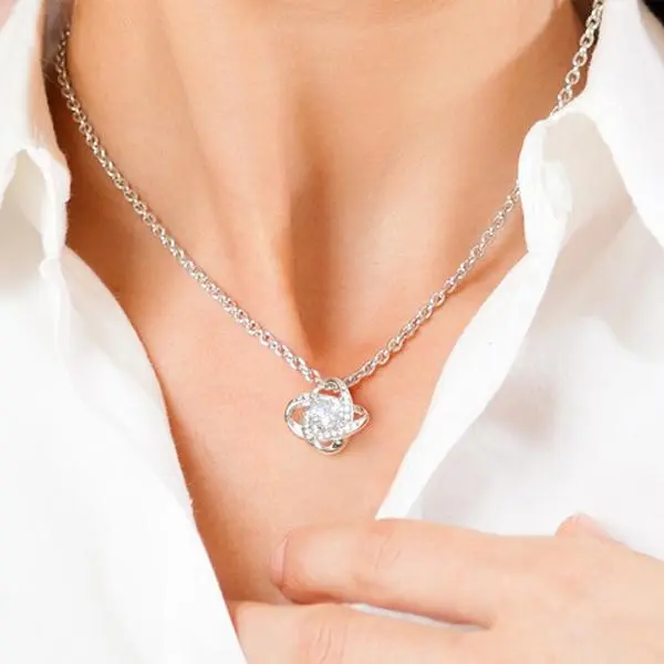 Infinite Necklace - Elegant Timeless Design with Infinite Loop Symbolizing Endless Possibilities for Minimalist Elegance Enthusiasts Versatile Stylish Jewelry Thin Medium or Thick Chains