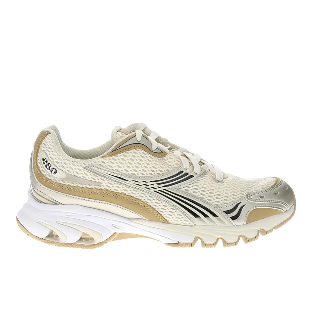 diadora Mens Mythos Propulsion 280 M2 Lace Up Sneakers Shoes Casual - Brown, Off White