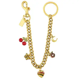 2026 Trendy Bag Charm Keychain for Women - Purse Extender Chain, Jeans Chain & Handbag Accessories, Stylish Crossbody Bag Decor  cute cherry bag charm