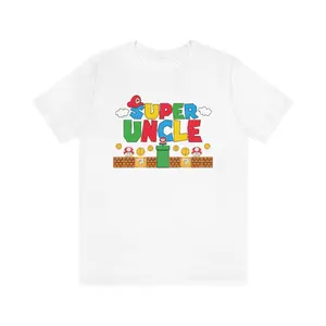Super Uncle Shirt, Funny Uncle Tshirt, Father's Day Shirt, Gamer Uncle Shirt, Father Gift Tee, Fathers Day Gift Funny Uncle Shirt, Uncle Tee
