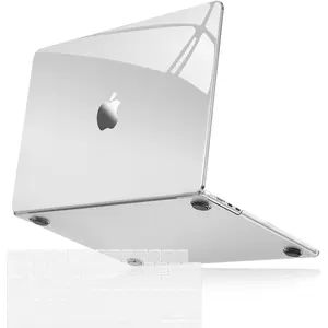 MOSISO Slim Fit Plastic Hard Shell & Keyboard Cover for MacBook Air 13.6 inch (2025-2022 M4 A3240, M3 A3113, M2 A2681/A3113)
