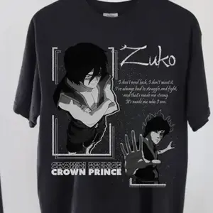 Avatar Zuko Shirt, FRONT, avatar the last airbender, ATLA, the last airbender, avatar gift, avatar t-shirt, anime shirt_1