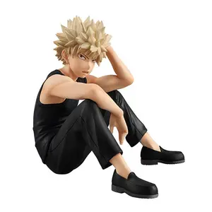 Anime MHA Figure Midoriya Izuku Action Figures PVC Todoroki Shouto Models Desktop Bakugou Katsuki Figurine Toys Gifts 7.5cm