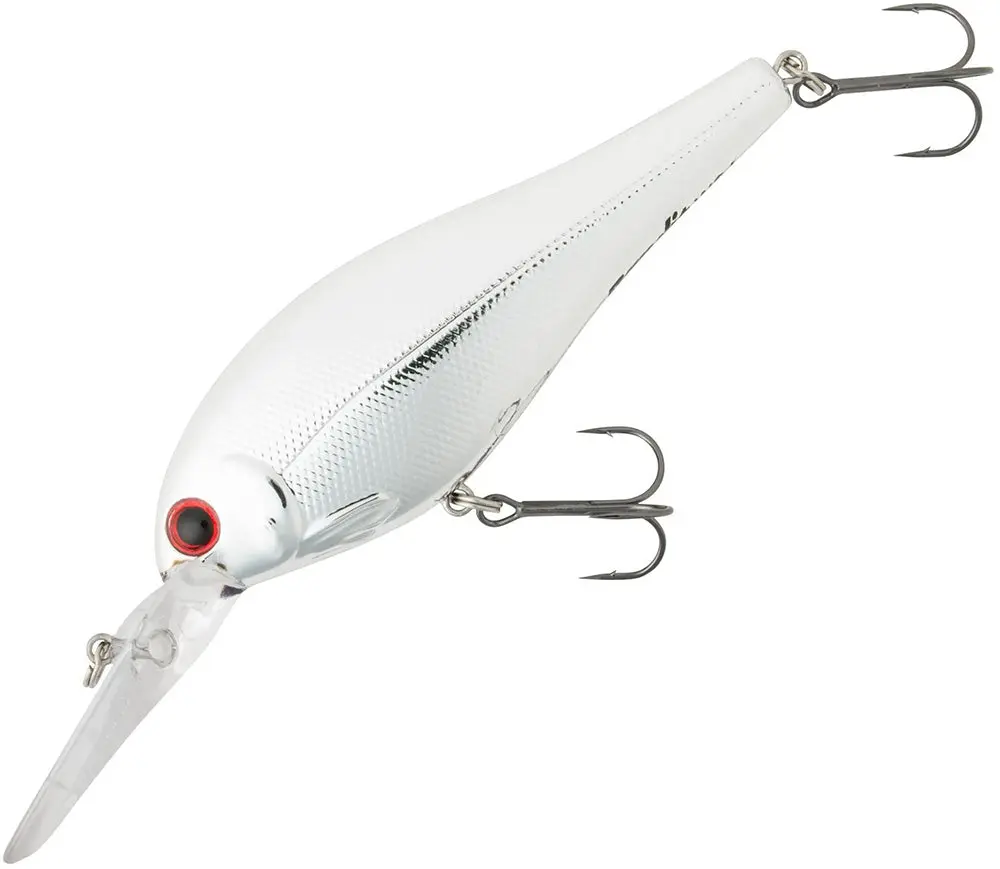 Bandit Walleye Shad Fishing Lure - 2.75 in, Flat Sides, Medium Depth, Rattle Sound, for Trolling/Casting, Walleye Fishing Lures, Fish Attractant Lures