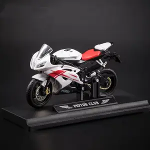 1:18 Alloy Motorcycle Model, Perfect Gift for Birthdays, Christmas, Graduation, Ideal for Relatives and Friends, Collectible Motorcycle Display
