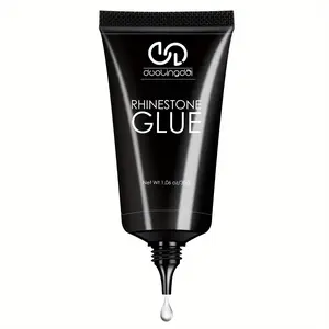 Rhinestone Glue for Nails, Nail Adhesive, Super Strong Gel Nail Glue for Nail Charm 3D Nails Decoration Gem Nail Art Jewel Diamonds, Rhinestone Bow Decorated Manicure Tool