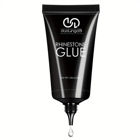 Rhinestone Glue for Nails, Nailcare Glue, Super Strong Gel Nail Adhesive for 3D Nail Art Decorations, Charms, Gems, Jewels & Diamonds, Rhinestone Bow Manicure Supplies, DIY Nails Art, Nail Art Products