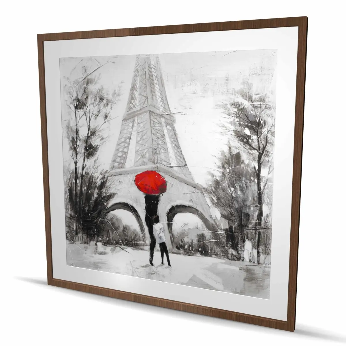 212 MAIN Artistic Romantic Love Framed Print Wall Art - 48x48 in. Matted Frame, Renowned Art Firm Design, Stunning Architecture, Serene Atmosphere, Wedding Bedroom Decor, Anniversary Gift for Cherished Memories, Anniversaries