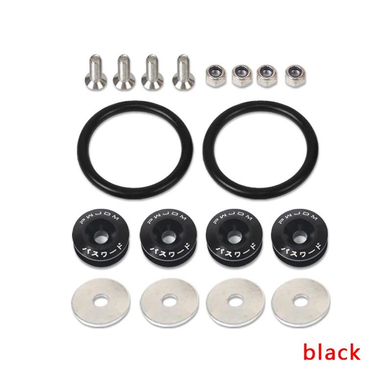 Aluminum Quick Release Fasteners For Front Bumper Rear Bumper Hatch Cover Surround Fixing Buckle Aluminum Quick Release Fasteners For Front Bumper Rear Bumper Hatch Cover Surround Fixing Buckle