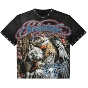 Angel & Wolf Graphic T-Shirt,