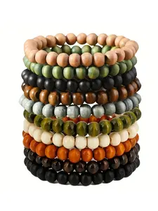 Boho Style Beaded Bracelet, Fashion Colorful Beaded Bracelet for Men & Women, Casual Trendy Accessories for Party & Daily Clothing Decor