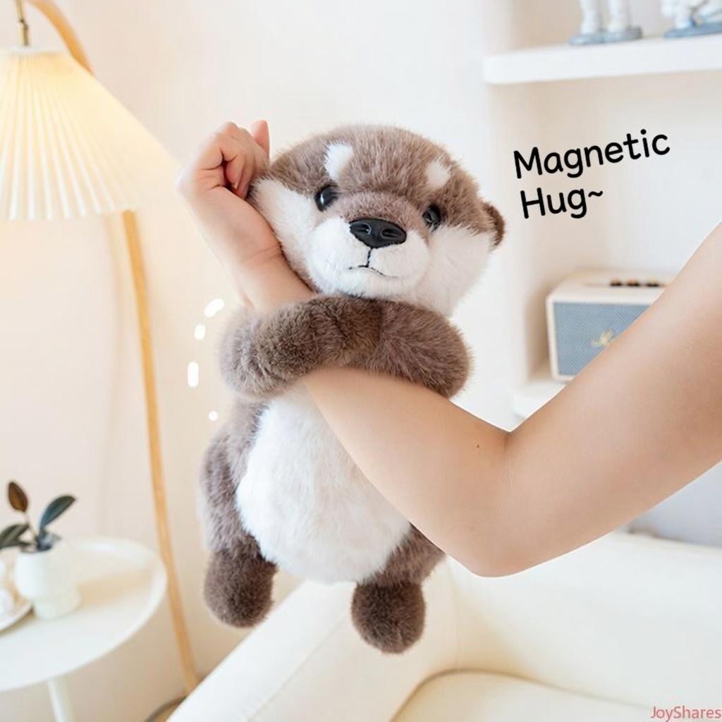 Cute Sea Otter Plush Doll, Soft Fluffy Stuffed Animal Toy, Skin-Friendly Fabric, Fine Stitching, Comfortable Touch, Ideal For Home Decor & Daily Companion, Mood Relief, Simple Practical Gift For All Ages