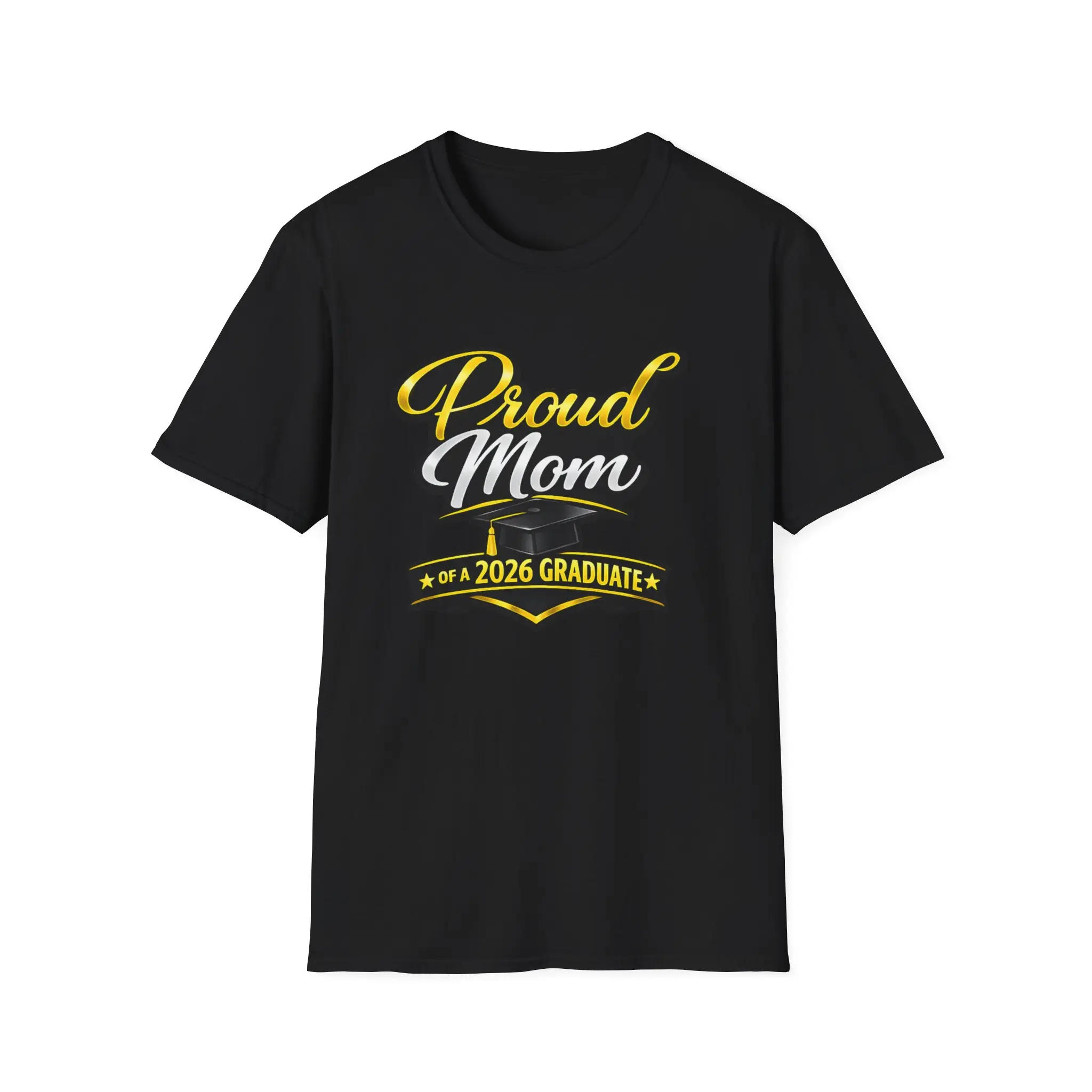 Proud Mom of a 2026 Graduate T-Shirt | Graduation Mom Tee
