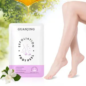 Foot Peeling Mask – 2 Pairs Exfoliating & Revitalizing Foot Peel Treatment with Botanical Extracts for Smooth, Renewed Skin