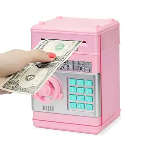 Mini ATM Bank, Digital Piggy Bank, Electronic Coin Money Bank for Kids, Coin Can ATM Bank, Home Decor, Gift for Kids, Festivals Gift, Piggy Banks