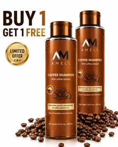 Coffee Shampoo for Thinning Hair | Buy 1 Get 1 Free | Colombian Coffee Hair Care | Ameli Hair Care Solution Daily Hair Care