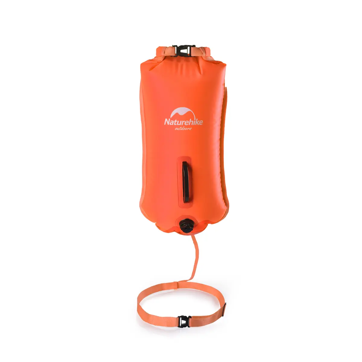 DealsForYouDays Naturehike High Visibility Swim Buoy Dry Bag, 100% Waterproof Floating Dry Bag with Dual Airbags, Lightweight Open Water Safety Float for Swimming, Triathlon & Kayaking