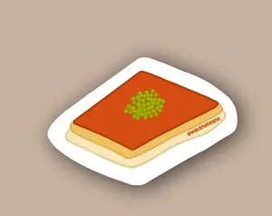 Knafeh Sticker, Chnafeh Sticker, Middle Eastern Sticker, Middle East Sticker, Arab Sticker, Laptop Sticker, Phone Case Sticker