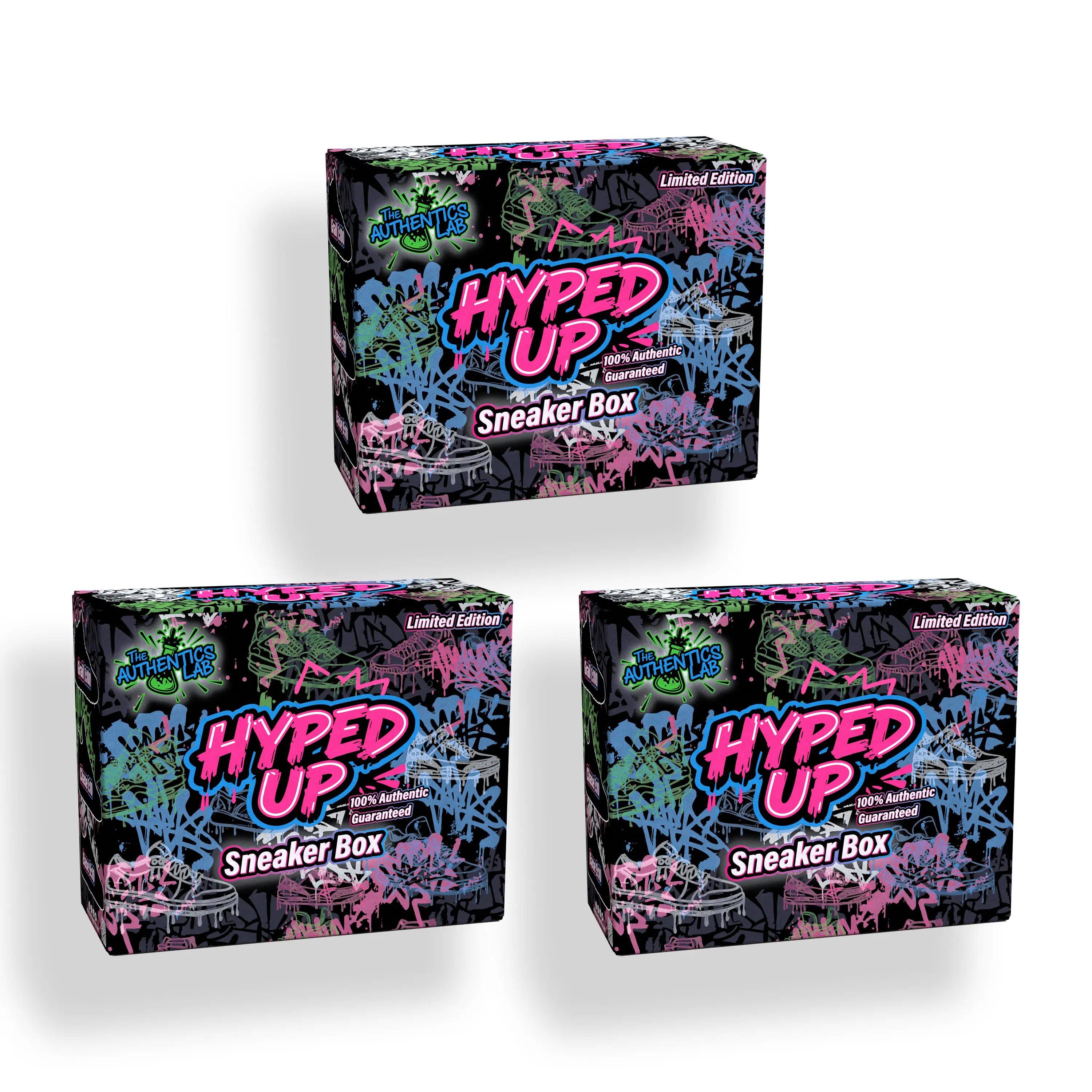 3 Box Break - Hyped Up Pick Your Size Break (READ DESCRIPTION IF NEW)