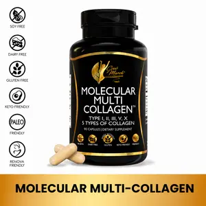 Coco March N.M.D Molecular Multi-Collagen Dietary Supplement, Skin, Nail and Joint Health Boosting Wellness Supplement for Adults Edible Healthcare
