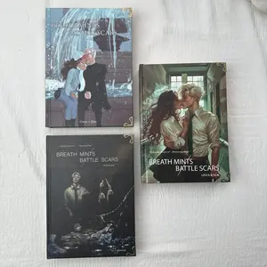 Breath Mints Battle Scars Book | Draco & Hermione Dark Romance | Enemies to Lovers BookTok Hardcover Edition | Dramione Fans Gift