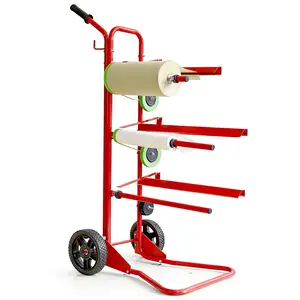Portable Slimline Masking Paper Machine Dispenser - Multi-Roll Holding Stand, Office Gadgets, Office Cutting Supplies, Paper Cutter