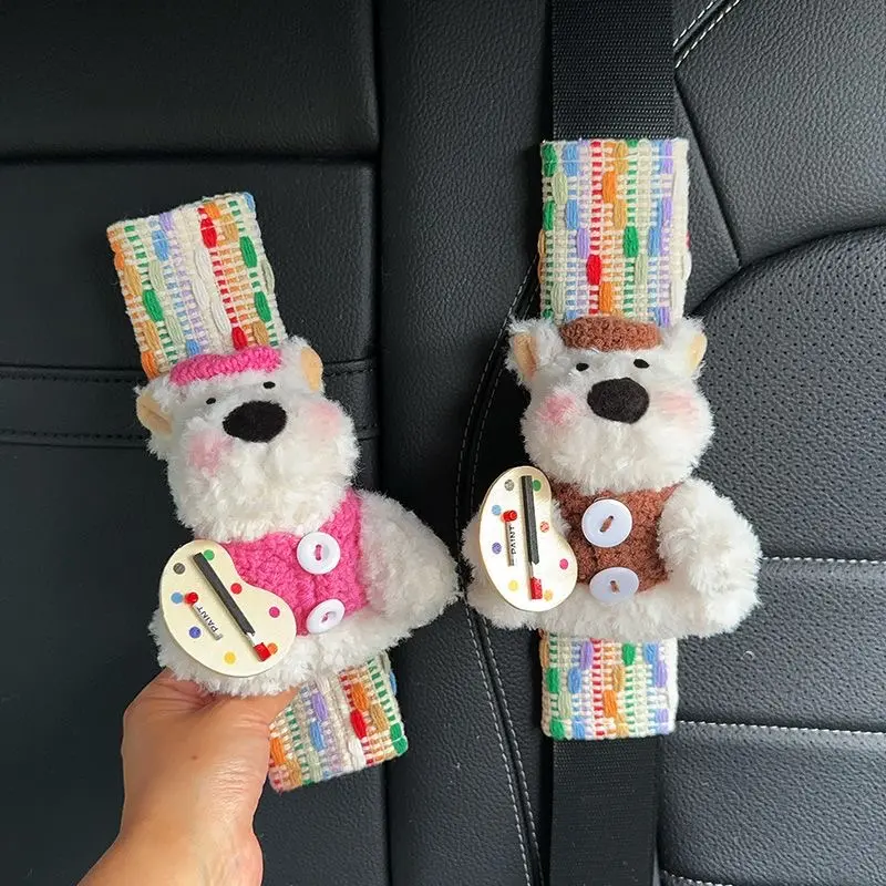 West Highland White Terriercar Seatbelt Shoulder Cover Universal Interior Accessory Anti-Choke Protective Cover Easy to Use for All Passengers West Highland White Terriercar Seatbelt Shoulder Cover Universal Interior Accessory Anti-Choke Protective Cover Easy to Use for All Passengers