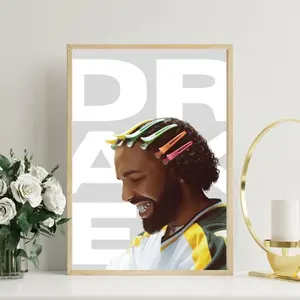 Drake – Minimalist Album Poster – Modern Music Poster Unframed