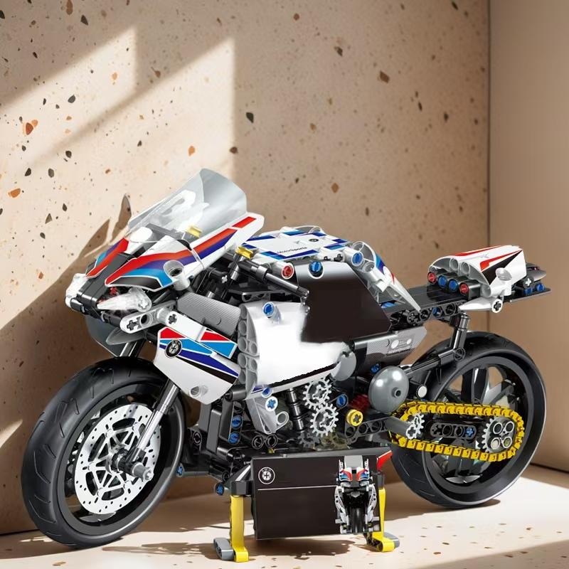 2418 Piece Building Blocks Car Motorcycle Set, Super Cool Design, Easy Assembly, Perfect Gift for Birthday Christmas Halloween Thanksgiving New Year