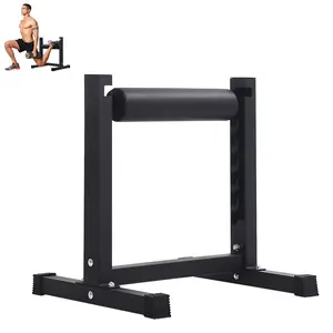 7-Level Adjustable Bulgarian Split Squat Stand for Home Gym – Single Leg Squat Machine with Comfortable Padding, Non-Slip Lock & 350 lbs Capacity – Ideal for Lunges, Glutes & Lower Body Strength Training
