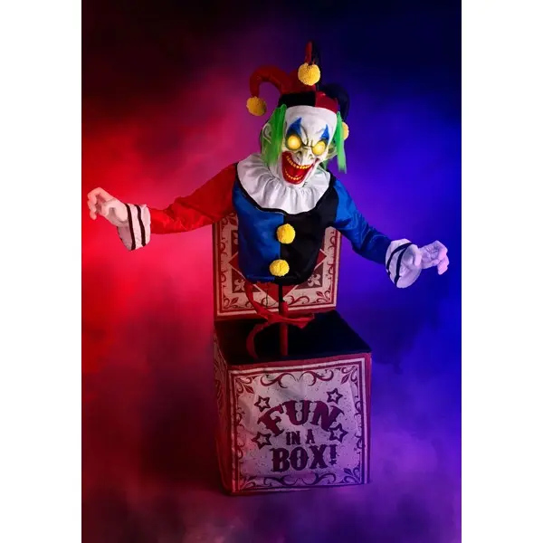Scary Jack in Box Decoration