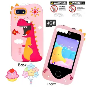 Kids Smart Phone 2.8 Inch Touch Screen Entertainment Toy With Dual Cameras Educational Games And Music Playing Ideal Gift For Children