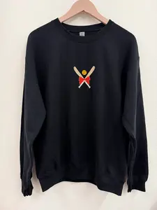 Embroidery Softball Sweatshirt