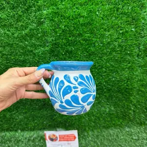 Relieve Mug 355ml Azul Turquesa Sets.