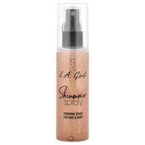 L.A. Girl Shimmer Spray, For Face & Body, GFS919A Rose Gold, 2.7 fl oz (80 ml)