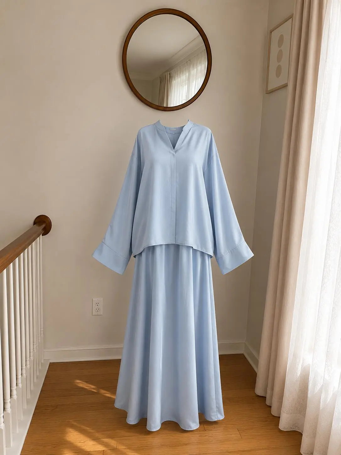 summer modest outfit, summer abaya, abaya set, modest set summer modest outfit, summer abaya, abaya set, modest set