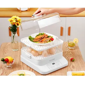 212 MAIN 3-Tier 24-L Electric Food Steamer, Healthy Cooking Household Kitchen Appliance