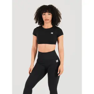 Lioness Short-Sleeve Compression Top - Studio Fit, Seamless Construction, Body-Contouring Design, Sweat-Wicking Fabric, Summer Workout Wear