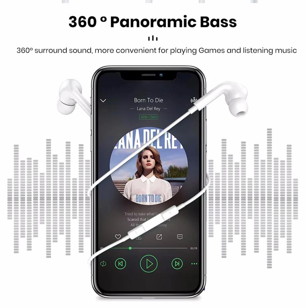 Upgrade Your Audio! Type-C 3.5mm Wired Earbuds with HiFi Stereo & Mic | Plug & Play