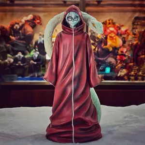 Naruto Shippuden Medic Naruto Handmade Figure, Robe Snake Sage Mode Model, Collectible Statue for Fans