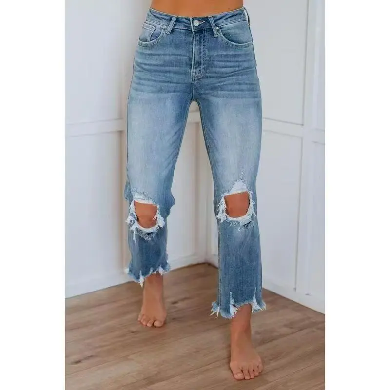 Ladies In The 90s Judy Blue Jeans, Cotton, Light Wash, Bottom, Denim, Comfortable, Basic