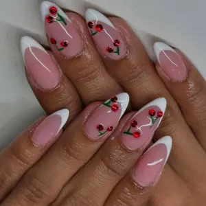 24 Pieces Acrylic False Press-On Nails – Easy Application for Fashion Lovers