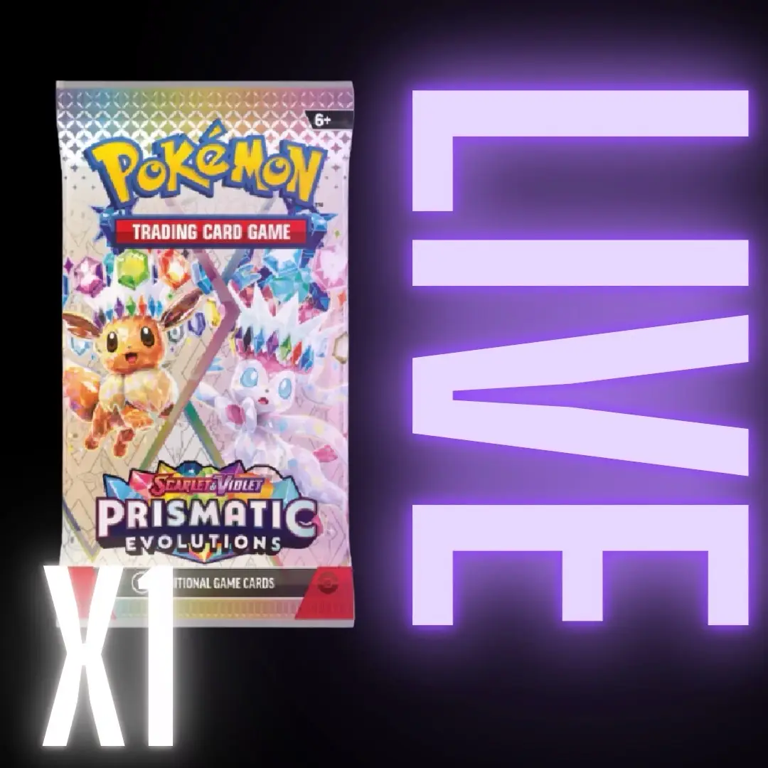 Pokémon Prismatic Evolutions Booster Pack Card Game