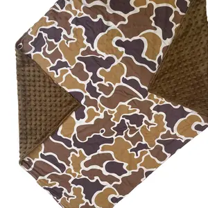baby blanket camo outdoor hunting blanket minky blanket 29*43 inches
